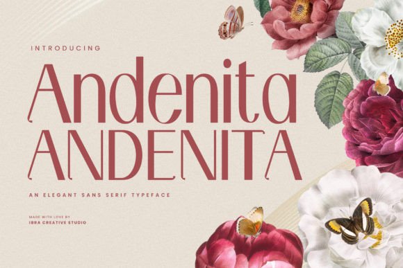 Andenita: A Refined Sans Serif Typeface for Editorial Design