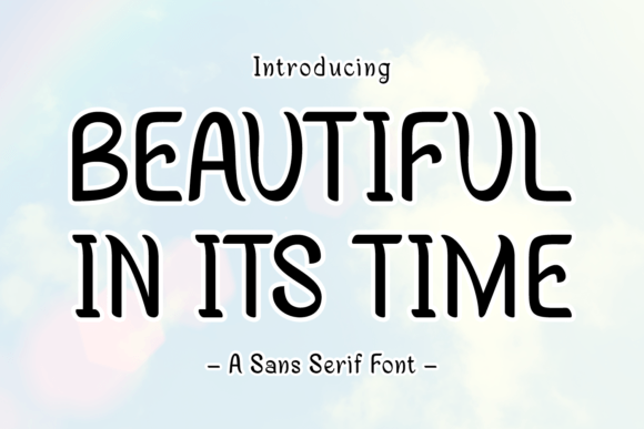 Beautiful in Its Time: A Gentle Typeface for Modern Editors