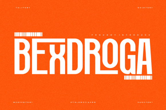 Bexdroga: The Modern Sans Serif Font for Makers