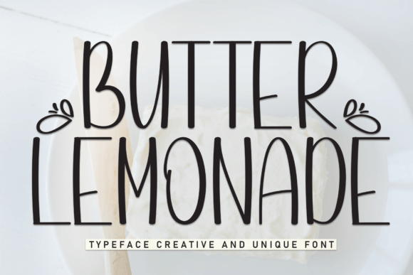 Butter Lemonade: A Fresh Typeface for Editorial Design
