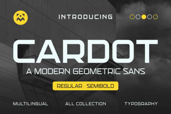 Cardot Font: Bold Sans Serif for Web Design