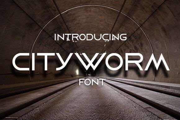 Cityworm: A Stylish Sans Serif Font for Crafters