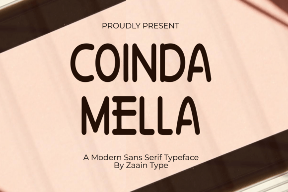 Coinda Mella: A Modern Sans Serif Typeface for Editorial Design