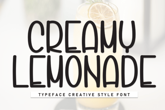 Creamy Lemonade: A Friendly Sans Serif Typeface for Editorial Design