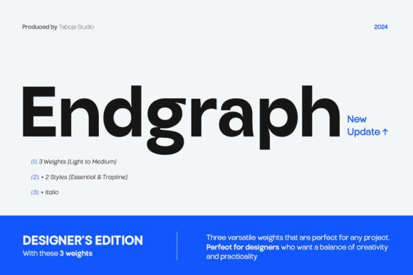 Endgraph: The Modern Typeface for Clear Campaigns