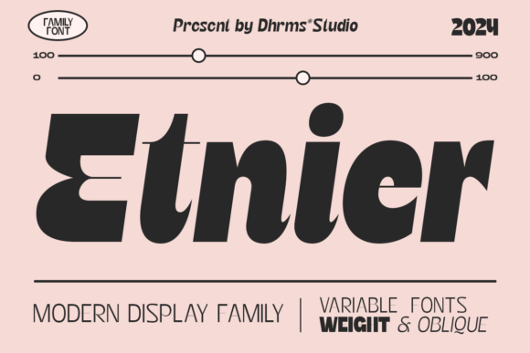 Etnier: A Modern Sans Serif Font for Small Business Branding