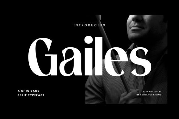 Gailes: A Chic Sans Serif Typeface for Modern Web Design