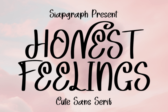 Honest Feelings Font: A Playful Sans Serif for Branding