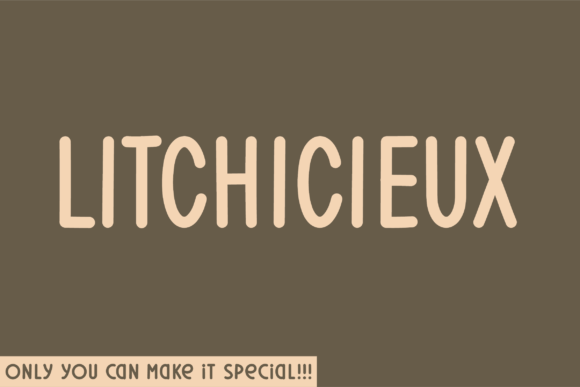 Litchicieux: The Sans Serif Font for Bold Branding