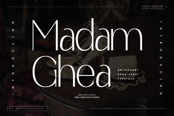 Madam Ghea: The Elegant Typeface for Modern Makers