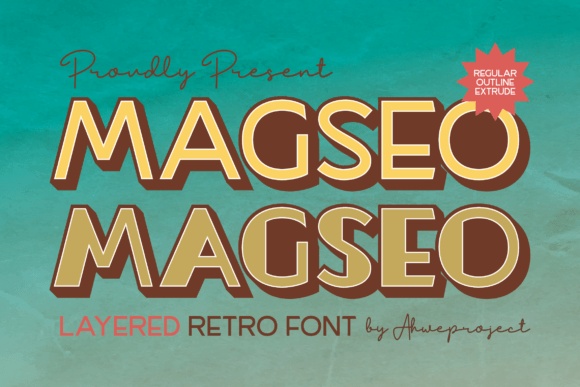 Magseo Font: Retro Elegance for Crafters