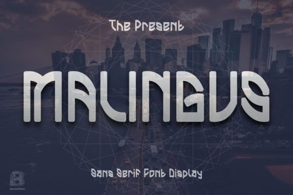 Malingus: A Bold Sans Serif Font for Editorial Design
