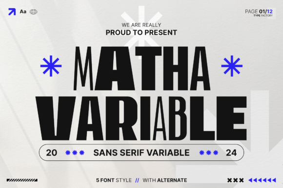 Matha: A Versatile Sans Serif Font for Modern Campaigns