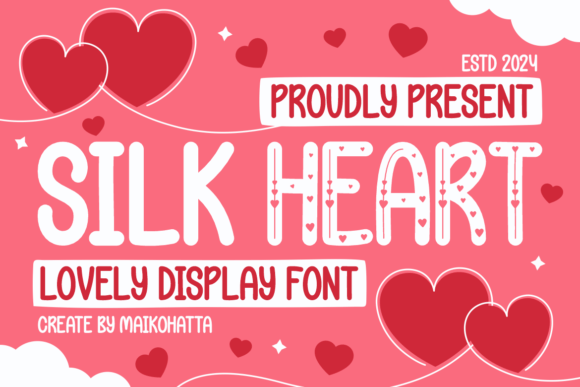 Silk Heart: A Refined Sans Serif Typeface for Editorial Design