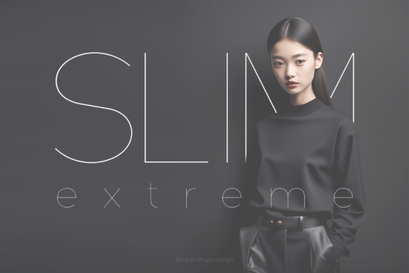 Slim Extreme: The Ultimate Thin Sans Serif for Modern Branding