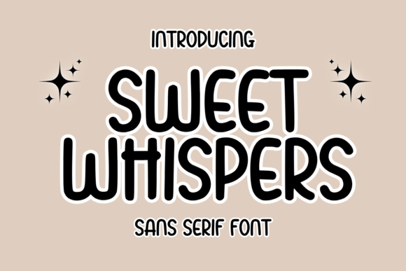 Sweet Whispers: A Handwritten Sans Serif Font for Branding