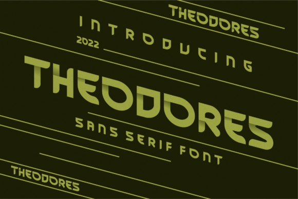 Theodores: A Modern Sans Serif Typeface for Web Design