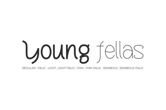 Young Fellas Typeface for Modern Editorial Design